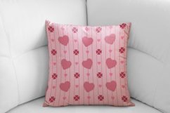 Romantic Heart &amp; Floral Seamless Pattern | Heart Pattern Product Image 4