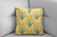 Daffodil Flower Digital Paper Pattern | Seamless Pattern Product Image 7