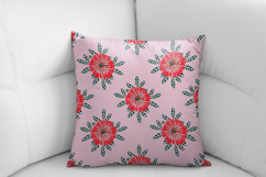 Acrylic Flower Seamless Pattern | Flower Digital Paper Product Image 8