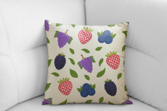Berries Seamless Pattern | Fruit Digital Paper Product Image 3