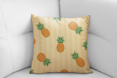 Summer Pineapple Seamless Pattern | Fruit Digital Paper Product Image 3