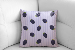 Summer Blackberries Seamless Pattern | Fruit Digital Paper Product Image 3
