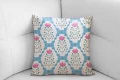 Folk Flower Seamless Pattern | Flower Digital Paper Product Image 3