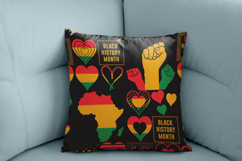 Black History Month Bauhaus Pattern | Black History Month Product Image 4
