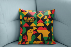 Black History Month Bauhaus Pattern | Black History Month Product Image 3