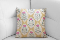 Folk Flower Seamless Pattern | Flower Digital Paper Product Image 3