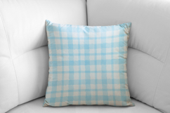 Watercolor Blue Plaid Digital Paper Patterns Product Image 4