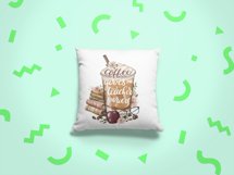Coffee Gives Me Teacher Powers PNG Digital Download Product Image 5