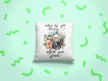 Floral Photo Camera, Vintage Design Png, Camera Illustration Product Image 5