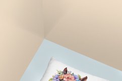 Floral Horse Png Watercolor Animal Product Image 7