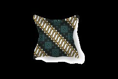 Pillow mockup with geometric traditional batik pattern graph Product Image 2