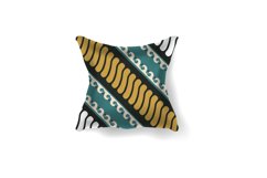 Pillow realistic mockup with traditional batik motif pattern Product Image 2