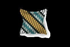 Pillow realistic mockup with traditional batik motif pattern Product Image 1