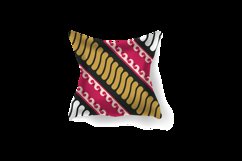 Pillow realistic mockup with traditional batik motif pattern Product Image 1