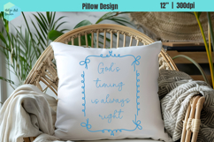 Religious quotes Pillow Sublimation Product Image 1