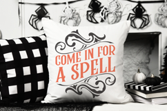 Come in for a spell | Halloween Round Sign Product Image 3