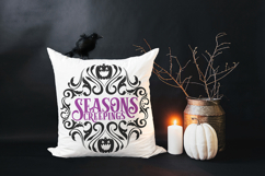 Seasons Creepings | Halloween Round Sign Product Image 2