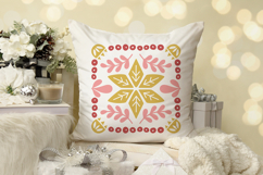 Scandinavian Christmas Snowflake | Christmas SVG Product Image 4
