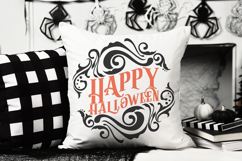 Happy Halloween | Halloween Round Sign Product Image 2