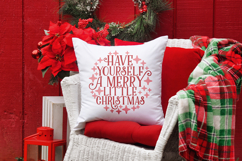 Have yourself a merry little Christmas | Round Christmas Orn Product Image 3