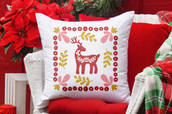 Scandinavian Christmas Deer | Christmas SVG Product Image 2