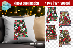 Patchwork State of Alabama, Clipart Product Image 1