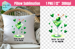 Funny couples Sublimation, Pillow Valentine's Day Product Image 1