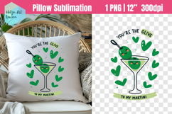 Funny couples Sublimation, Pillow Valentine's Day Product Image 1