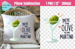 Funny couples Sublimation, Pillow Valentine's Day Product Image 1
