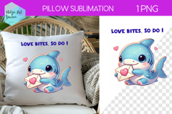 Sarcastic Animal Sublimation, Pillow Valentine's Day Product Image 1