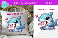 Sarcastic Animal Sublimation, Pillow Valentine's Day Product Image 1