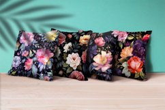 Floral Watercolor Digital Paper, Floral Sublimation Product Image 3