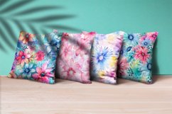 Floral Watercolor Digital Paper, Floral Sublimation Product Image 3