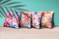 Floral Watercolor Digital Paper, Floral Sublimation Product Image 3