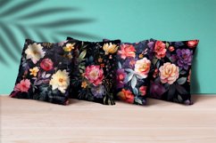 Floral Watercolor Digital Paper, Floral Sublimation Product Image 3