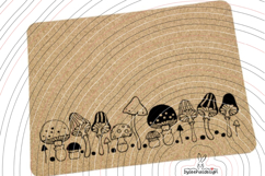 Mushrooms Cutting File SVG DXF Product Image 4