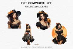 watercolor Pin Up Halloween Lady, Retro Women clipart, halloween character orange Pumpkin Girl art  Pin Up Halloween Lady Retro Women Clipart PNG Pumpkin Girl Tale Art Image Watercolor Transparent Print illustration sublimation creepy printable digital