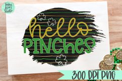 Hello Pinches | A St. Patrick&#039;s Day PNG Product Image 1