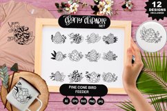 Pine Cone Bird Feeder Illustrations Product Image 1