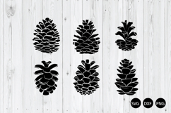 Pine Cones bundle SVG, Cone SVG, Winter SVG Product Image 1