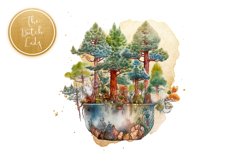 Potted Micro Worlds Clipart Set - 25 .PNG Files Product Image 2