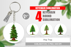 Keychain Tall Pine Product Image 1