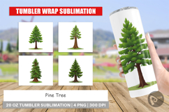 Tumbler Tall Pine Product Image 1