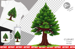 Tall Pine Clipart Product Image 1