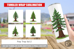 Tumbler Tall Pine Product Image 1