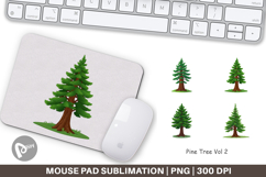Mouse Pad Tall Pine Product Image 1
