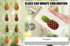 Glass Can Pineapple Product Image 1