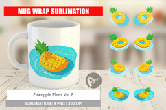 Mug Wrap Pineapple Float Product Image 1