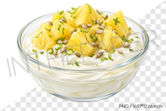 Pineapple Lime Sunflower Yogurt PNG Clipart Watercolor Fruit Product Image 1