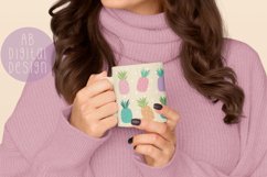 Summer Coffee Mug Wrap Sublimation Design 11oz 15oz Product Image 2